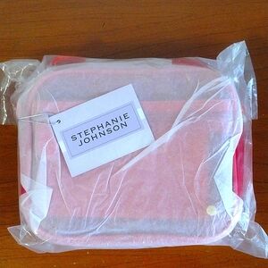 Stephanie Johnson Clear Red Crossbody